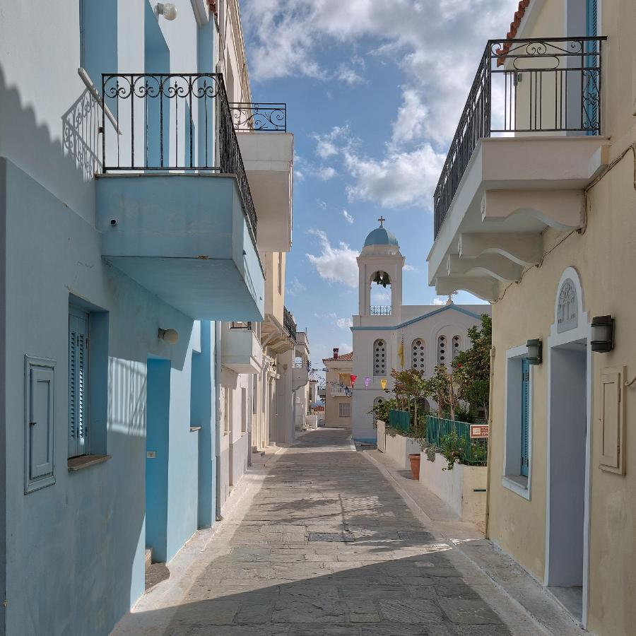 Anemomiloi Andros Hotel Eksteriør billede