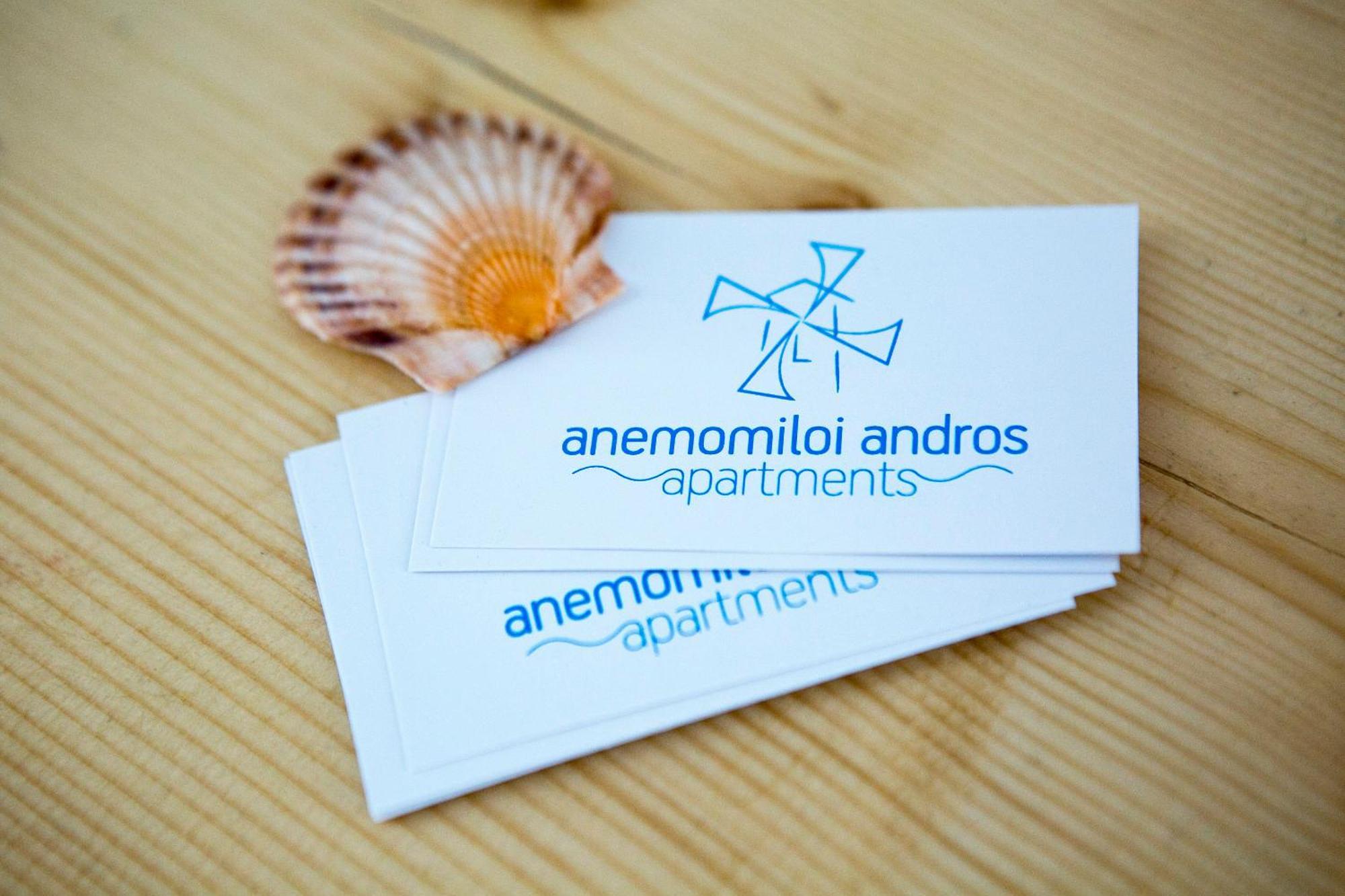 Anemomiloi Andros Hotel Eksteriør billede