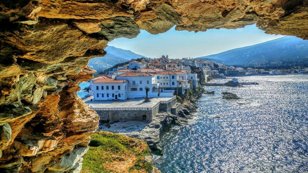 Anemomiloi Andros Hotel Eksteriør billede