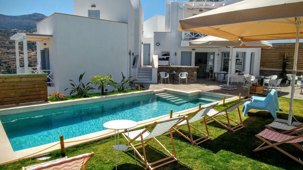 Anemomiloi Andros Hotel Eksteriør billede